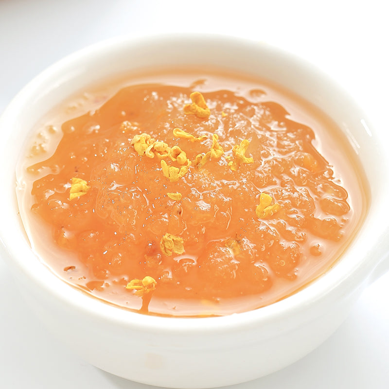 浅棠桂花雪梨膏泡水喝的东西冲饮冲泡饮品
