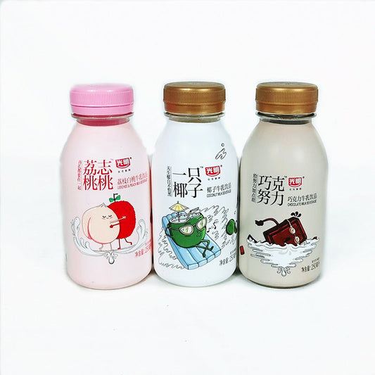新希望 乳气桃桃 白桃乌龙乳酸花果茶 200ml