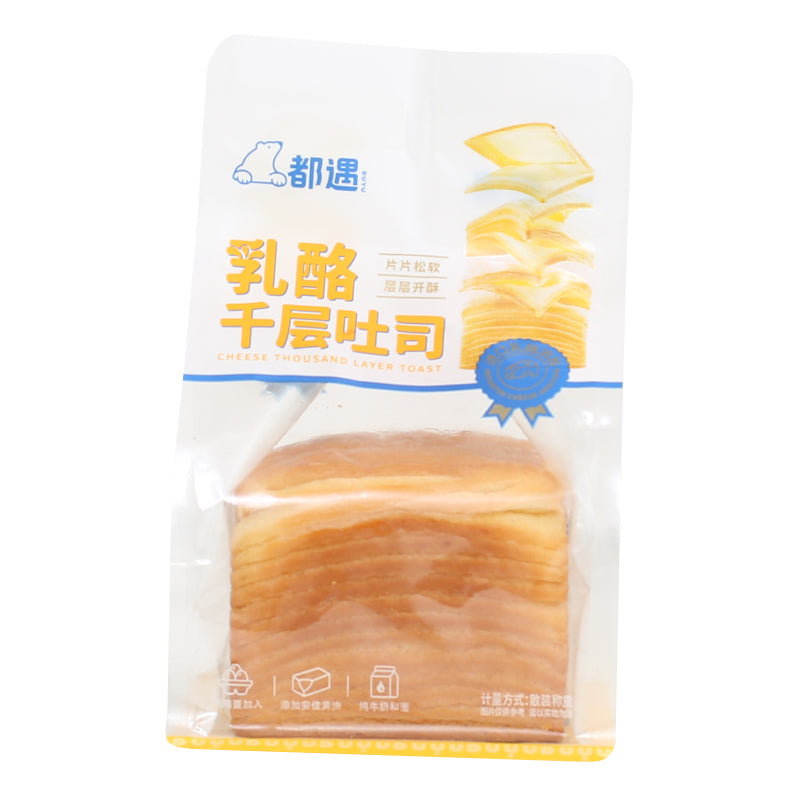 都遇  乳酪千层吐司面包2kg