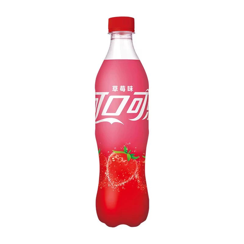 可口可乐  草莓味500ml