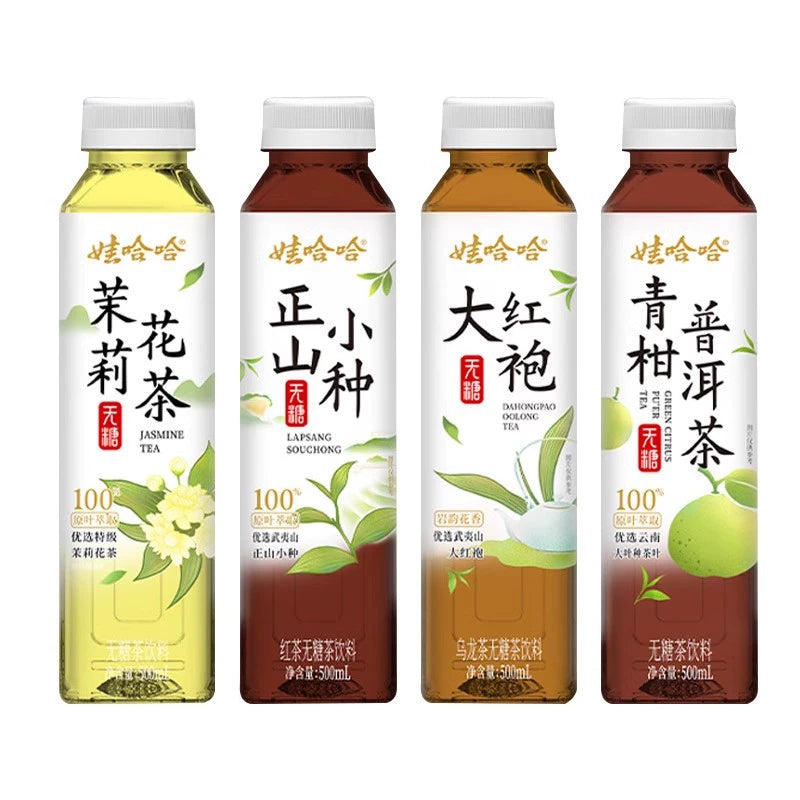 娃哈哈   无糖大红袍乌龙茶500ml