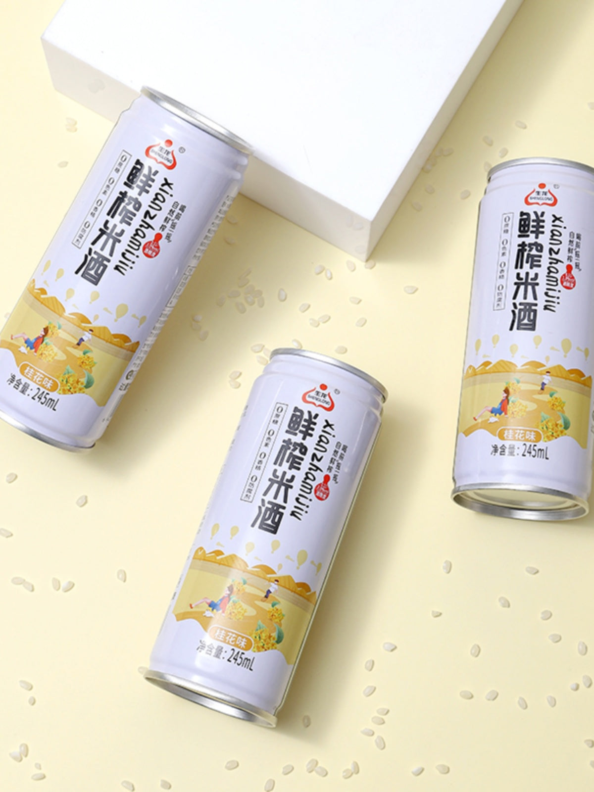 生龙 鲜榨米酒245ml