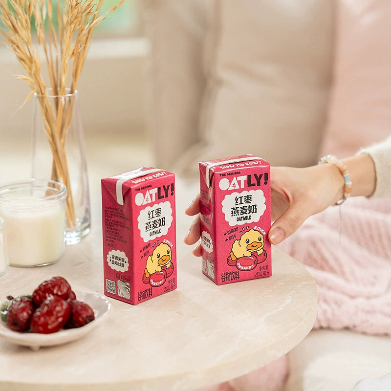 OATLY红豆燕麦奶200ml三联包(秋冬季节品）