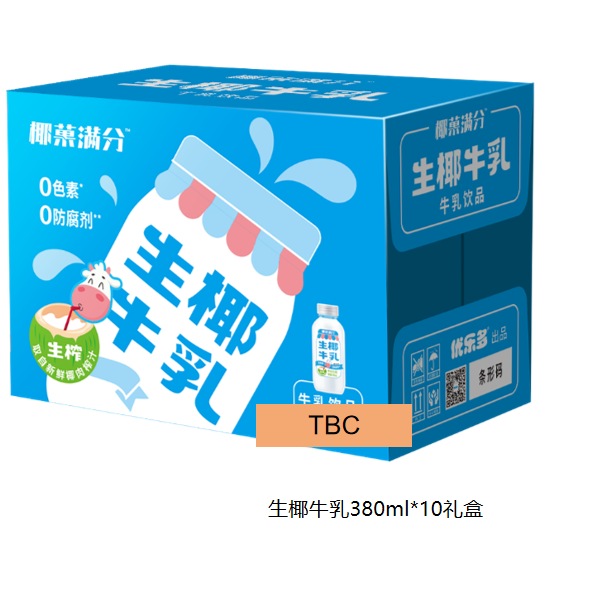 优乐多  生椰牛乳380ml*12